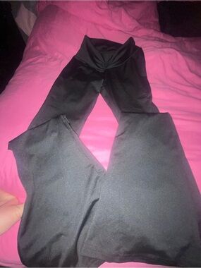 Lycra Black flare pants